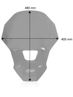 Szyba motocyklowa WRS Touring Honda CRF1100L Africa Twin Adventure Sports (24) przyciemniana