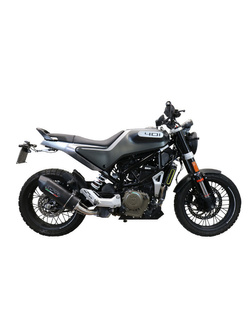 Tłumik G.P.R Furore Evo4 Nero [Slip-On, Black Aluminium] - Husqvarna Vitpilen 401 [20] e4