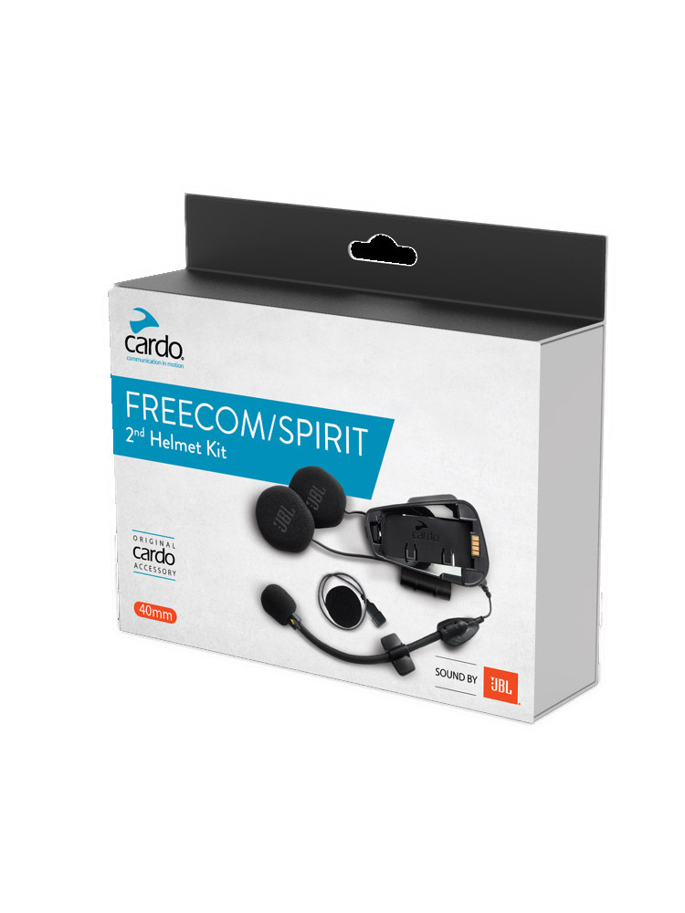 Zestaw Audio Kit z mikrofonem Cardo do Freecoma oraz głośnikami JBL