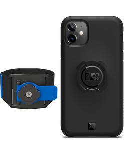 Zestaw do biegania: etui na telefon iPhone 11 + opaska sportowa Quad Lock
