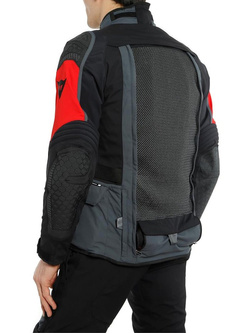Kurtka motocyklowa tekstylna Dainese D-EXPLORER 2 GORE-TEX® czarno-czerwona