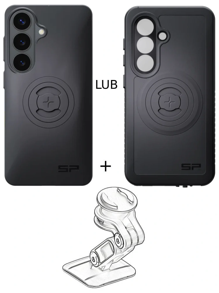 Zestaw do samochodu: etui na telefon Samsung Galaxy S26 + mocowanie SP Connect