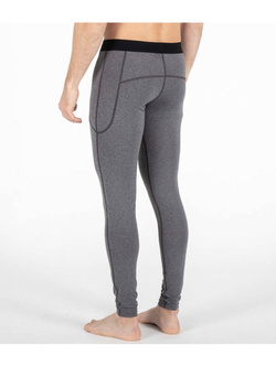Legginsy termoaktywne Knox Morgan Unisex Dual Active szare