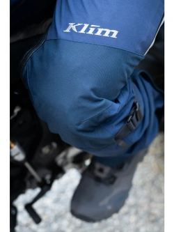 Spodnie motocyklowe tekstylne Klim Latitude niebieskie