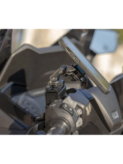 Zestaw na motocykl: etui na telefon iPhone XR + wodoodporny pokrowiec + mocowanie Quad Lock 