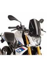 Owiewka motocyklowa sportowa PUIG BMW G310R (16-) czarna