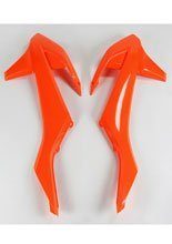 Osłony chłodnicy UFO do KTM SX / EXC / SX-F / EXC-F (16-19) pomarańczowe-fluo