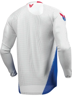 Bluza enduro Thor Launchmode Air biało-niebiesko-czerwona