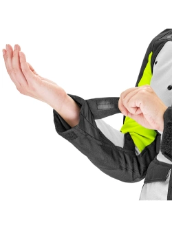Kurtka motocyklowa damska tekstylna Shima Dune fluo-czarna