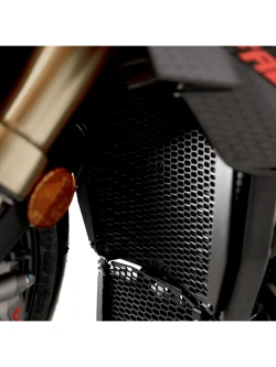 Osłona chłodnicy R&G Racing Aprilia Tuono V4 1100/ Factory (25-) czarna