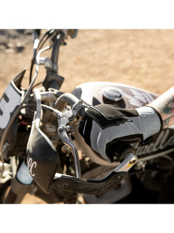 Rękawice cross Biltwell Baja szaro-czarne