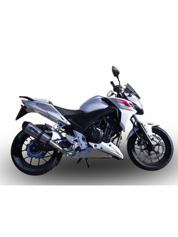 Pełny układ wydechowy G.P.R Gpe Ann. Titanium Racing [Titanium] - Honda CB 500 F [16-18] e4