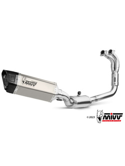 Pełny układ wydechowy z homologacją (SR-1) MIVV do Yamaha YZF-R7 (22-) titanium