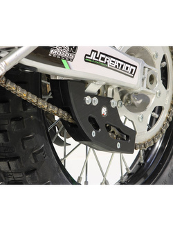 Osłona łańcucha AXP Racing do Kawasaki KX250, KX250X, KX450, KX450X (21-25) czarna
