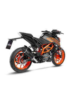Tłumik motocyklowy LeoVince LV One Evo Black Edition [Stainless Steel] do KTM Duke 125 / 390 [21-23]