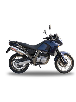 Tłumik motocyklowy G.P.R Trioval Aprilia Pegaso 650 Ga (92-96) stalowy, z homologacją