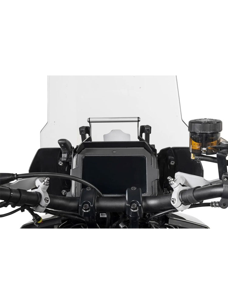 Zabezpieczenie antykradzieżowe wyświetlacza "TFT" Touratech z osłoną przeciwsłoneczną Harley Davidson RA1250 Pan America (21-) czarne