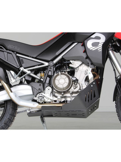Płyta pod silnik AXP Racing Adventure do Aprilia Tuareg 660 (20-24) z osłoną podnośnika czarna