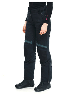 Spodnie motocyklowe damskie tekstylne Dainese Carve Master 3 Gore-Tex® czarno-szare