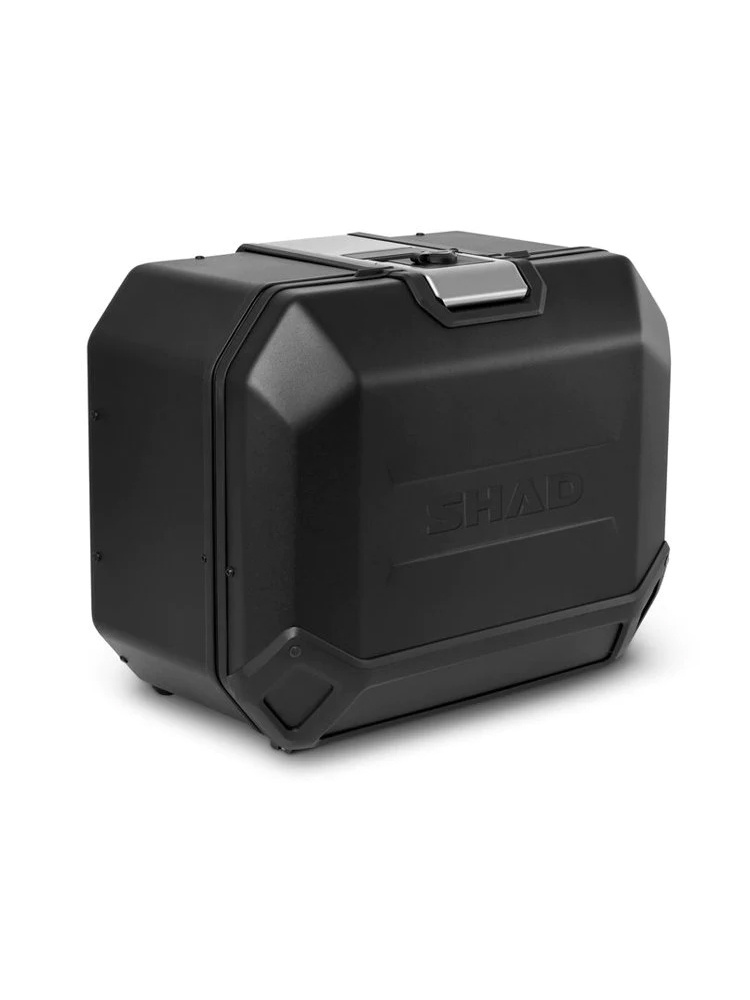 Kufer aluminiowy boczny prawy Terra Shad (pojemność: 47 litrów) czarny