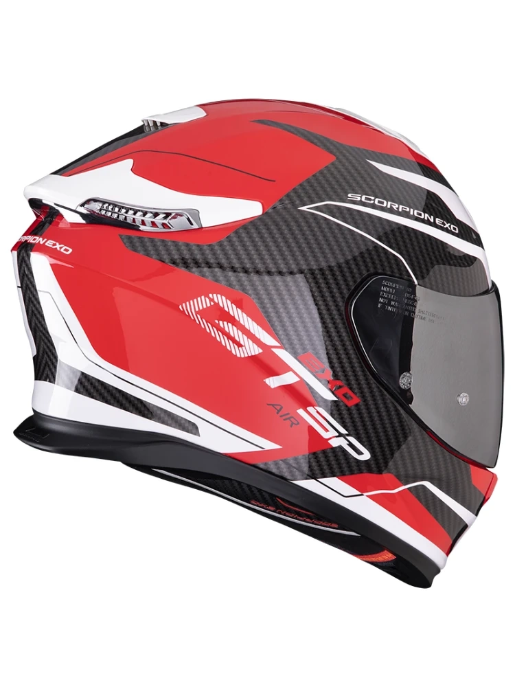 Kask integralny Scorpion EXO-GT SP Air Flex czerwono-biały