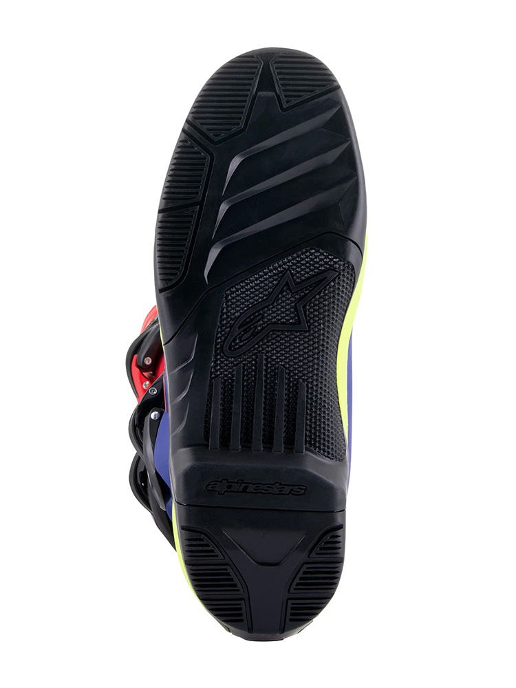 Buty cross Alpinestars MX Tech 3 czerwono-niebiesko-żółte