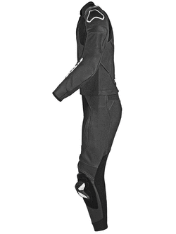 Kombinezon motocyklowy dwuczęściowy Spidi Laser Touring czarno-biały