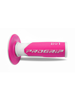 Manetki off-road Progrip 801 biało-różowe fluo