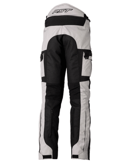 Spodnie motocyklowe tekstylne Rst Pro Series Adventure-X CE srebrno-białe
