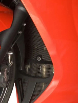 Osłona chłodnicy R&G aluminiowa do Triumpha Sprint GT (10-) czarna