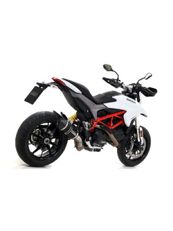 Tłumik Arrow Ducati Hyperstrada [13-18], Hypermotard[13-18] [Race-Tech, Dark Aluminium + carbon]