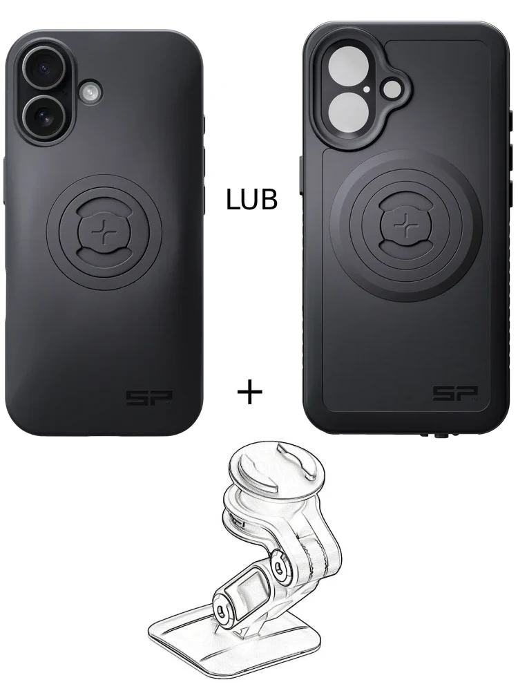 Zestaw do samochodu: etui na telefon iPhone 17 + mocowanie SP Connect