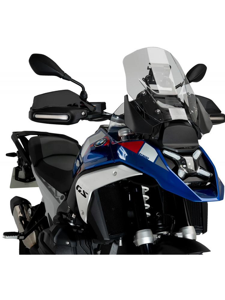 Poszerzenie handbarów PUIG BMW R1300GS/Adventure (23-) mocno przyciemniane