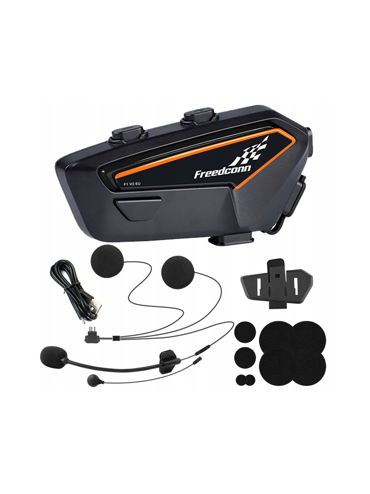 Interkom motocyklowy FreedConn F1 V2 EU (1 zestaw)