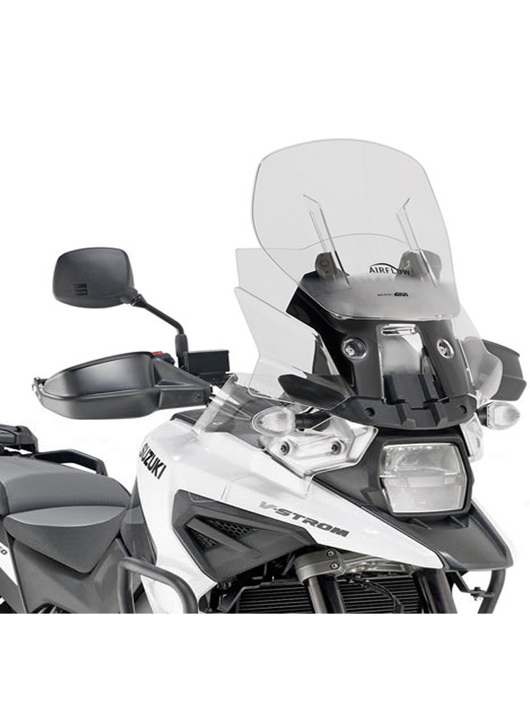 Szyba motocyklowa Givi Airflow regulowana do Suzuki V-Strom 1050 / XT (20-), V-Strom 1050 DE (23') przezroczysta