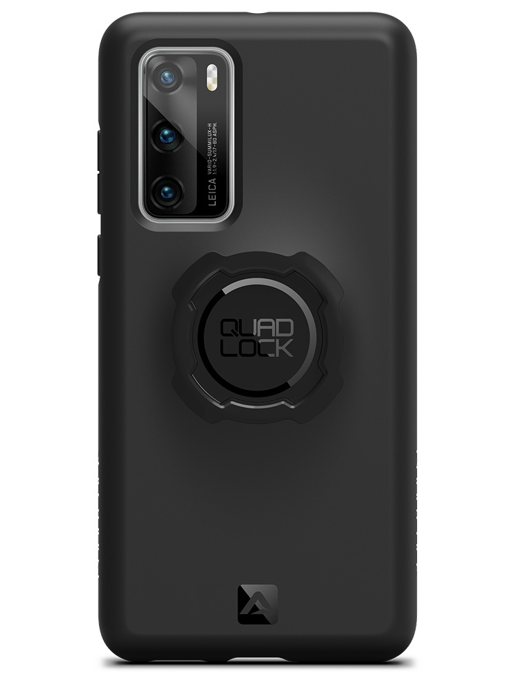 Zestaw: etui na telefon Huawei P40 + uchwyt Quad Lock montowany za pomocą paska z szybkozłączką