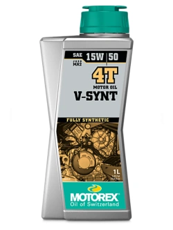 Olej silnikowy Motorex V-Synt 4T SAE 15W50 [pojemność: 1 l]