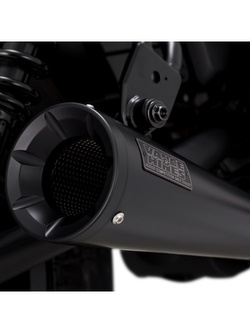 Tłumik motocyklowy Vance & Hines Upsweep do Hondy CMX 300 / 500 Rebel (17-23) Czarny Mat