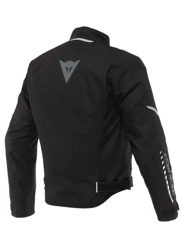 Kurtka motocyklowa tekstylna Dainese Veloce D-Dry czarno-szaro-biała