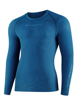 Koszulka termoaktywna Brubeck 3D Pro niebieska