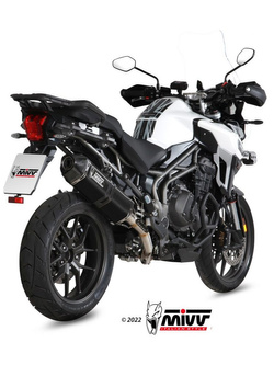 Tłumik motocyklowy Slip-On Line (Speed Edge) MIVV do Triumph Tiger 1200 XR / XRx / XRT / XCx / XCA (16-20) czarny