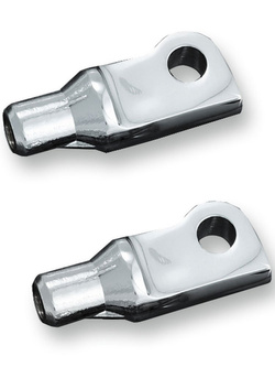 Podnóżki motocyklowe Small ISO + adaptery 8885 Kuryakyn do Harley Davidson (wybrane modele XL 1200)