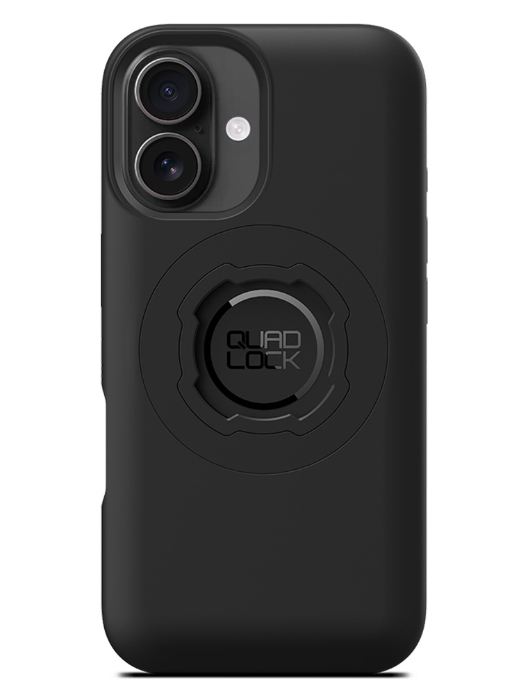 Zestaw na motocykl: etui na telefon iPhone 16 oraz mocowanie Quad Lock