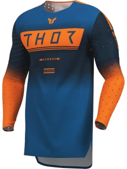 Bluza enduro Thor Sportmode granatowo-pomarańczowa