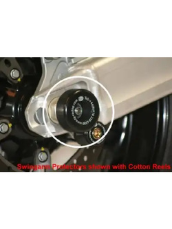 Slidery wahacza R&G Racing KTM (wybrane modele) czarne