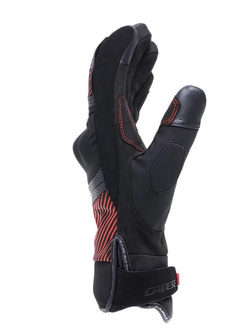 Rękawice motocyklowe tekstylne Dainese Fulmine D-Dry czarno-czerwone