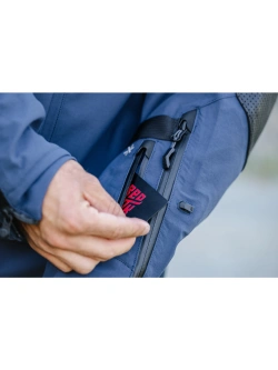 Kurtka motocyklowa tekstylna Klim Kodiak niebiesko-czerwona