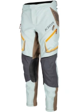 Spodnie motocyklowe damskie tekstylne Klim Sedona szaro-brązowe