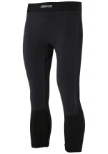 Legginsy termoaktywne SIXS PNX WB Merinos WindShell unisex czarne