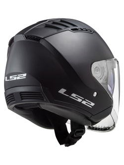 Kask otwarty LS2 OF600 Copter II Solid czarny matowy